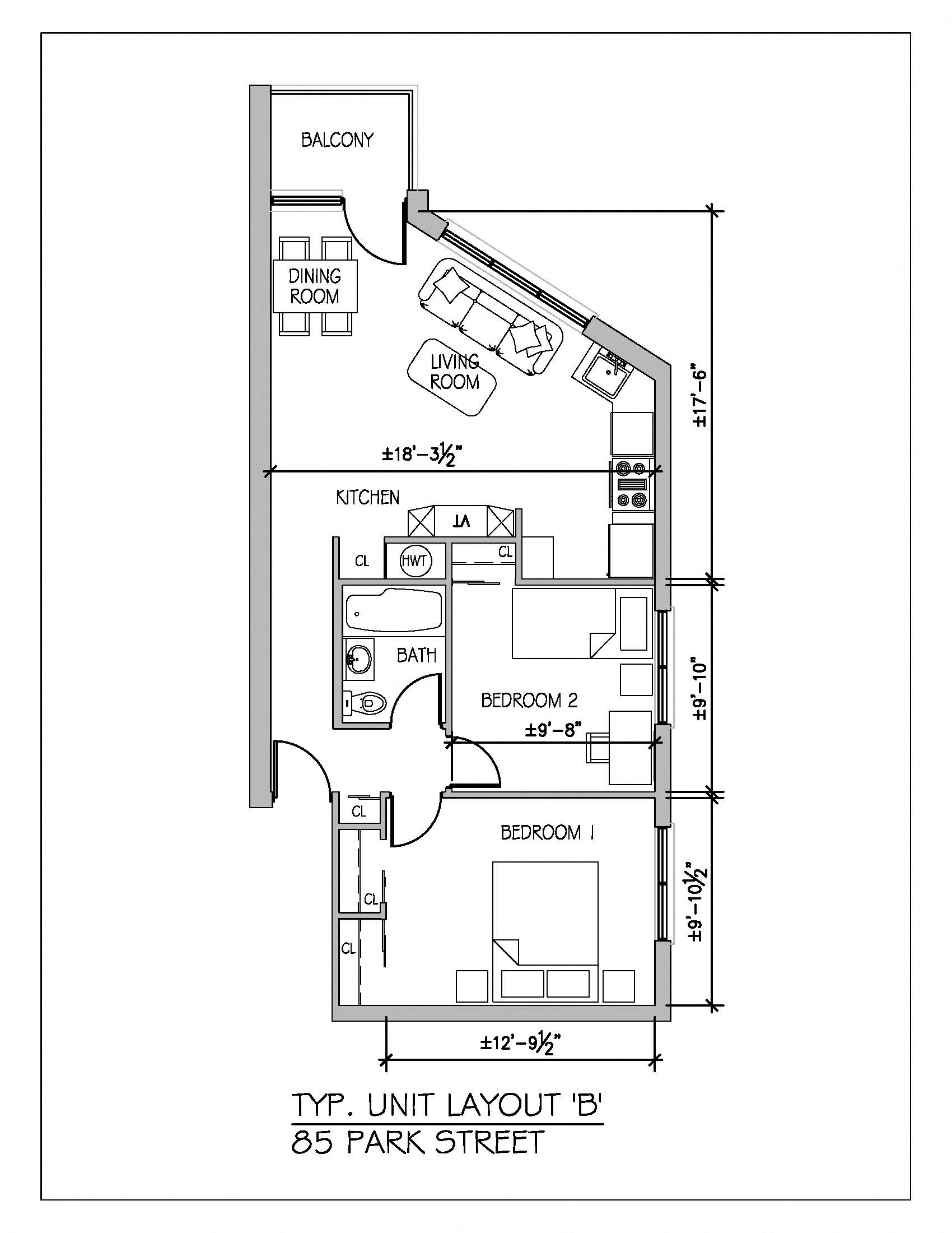 85 Park Street 2 Beds Apartment for Rent - Photo Gallery 9